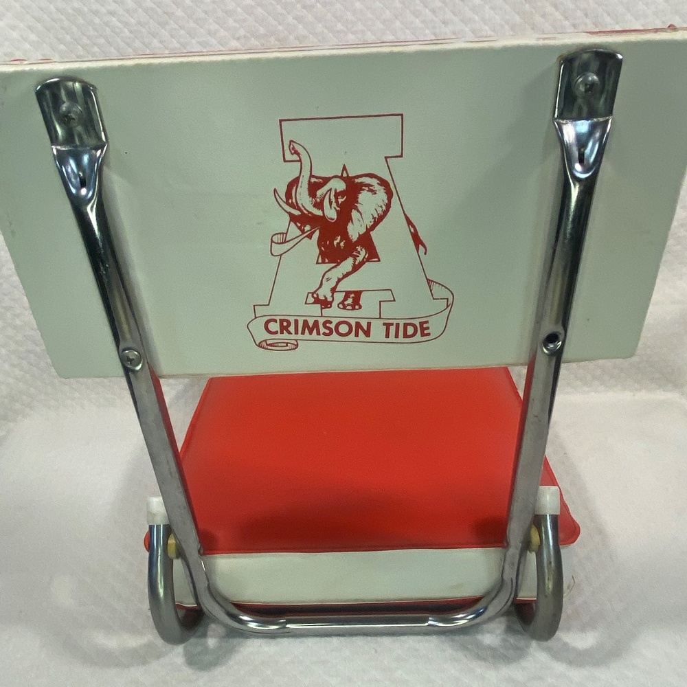 University of Alabama Vintage Stadium Folding Compact Carry On Seat
